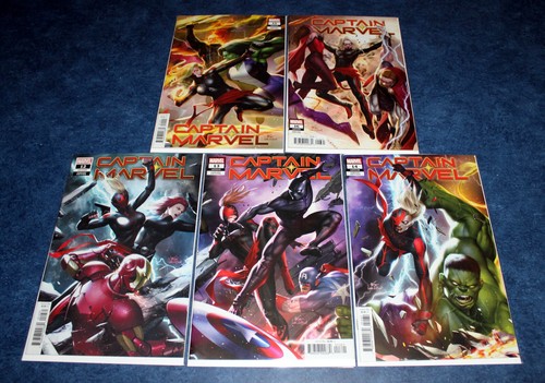 CAPTAIN MARVEL 12 13 14 15 16 INHYUK LEE variant set 2019 1st app VOX SUPREME