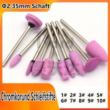 Schleifstifte Polierstifte Schleifstein 2,35mm Schaft Mehrere Typen Für Dremel