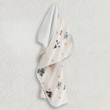 Trudi Home - Accappatoio Triangolo Baby STRIPES in Spugna Cimata di Puro Cotone