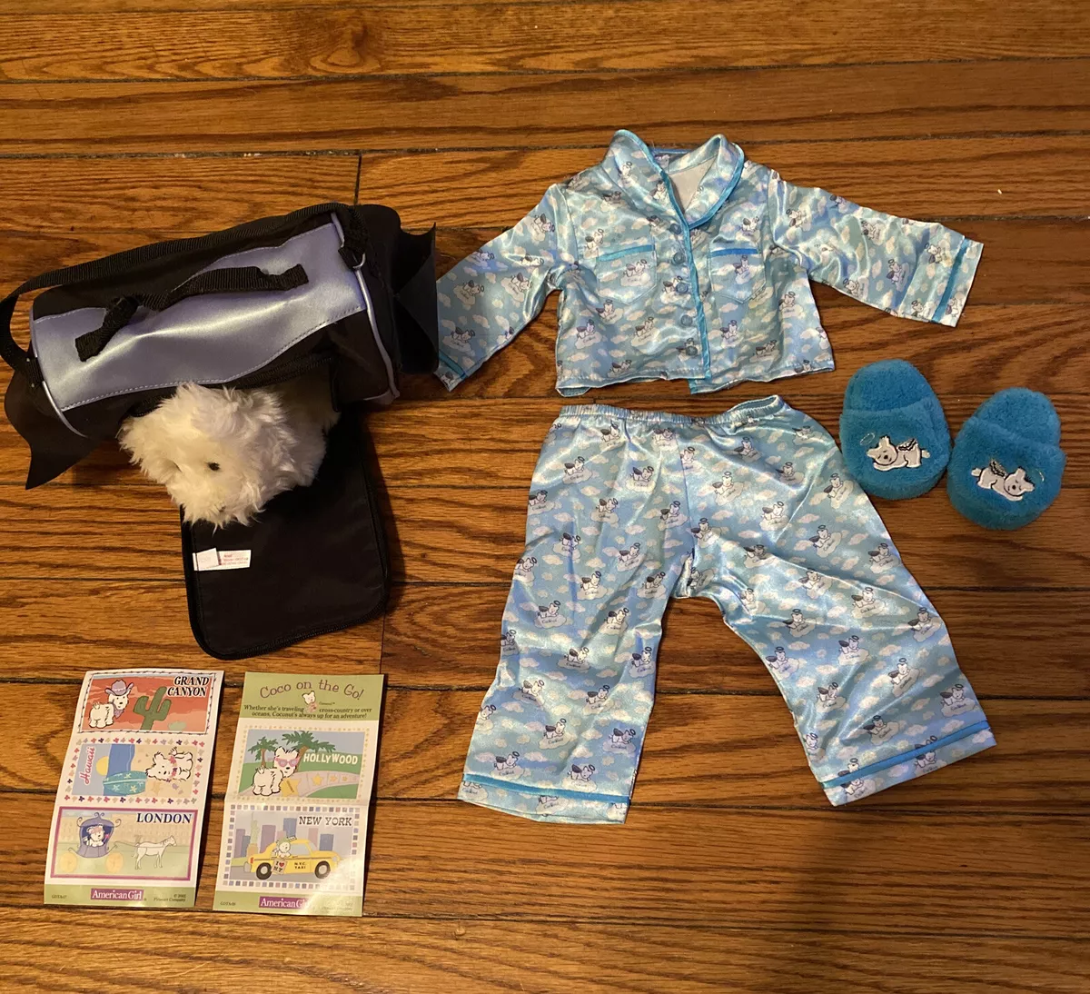 American Girl Doll COCONUT PAJAMAS SET Coconut Dog eBay