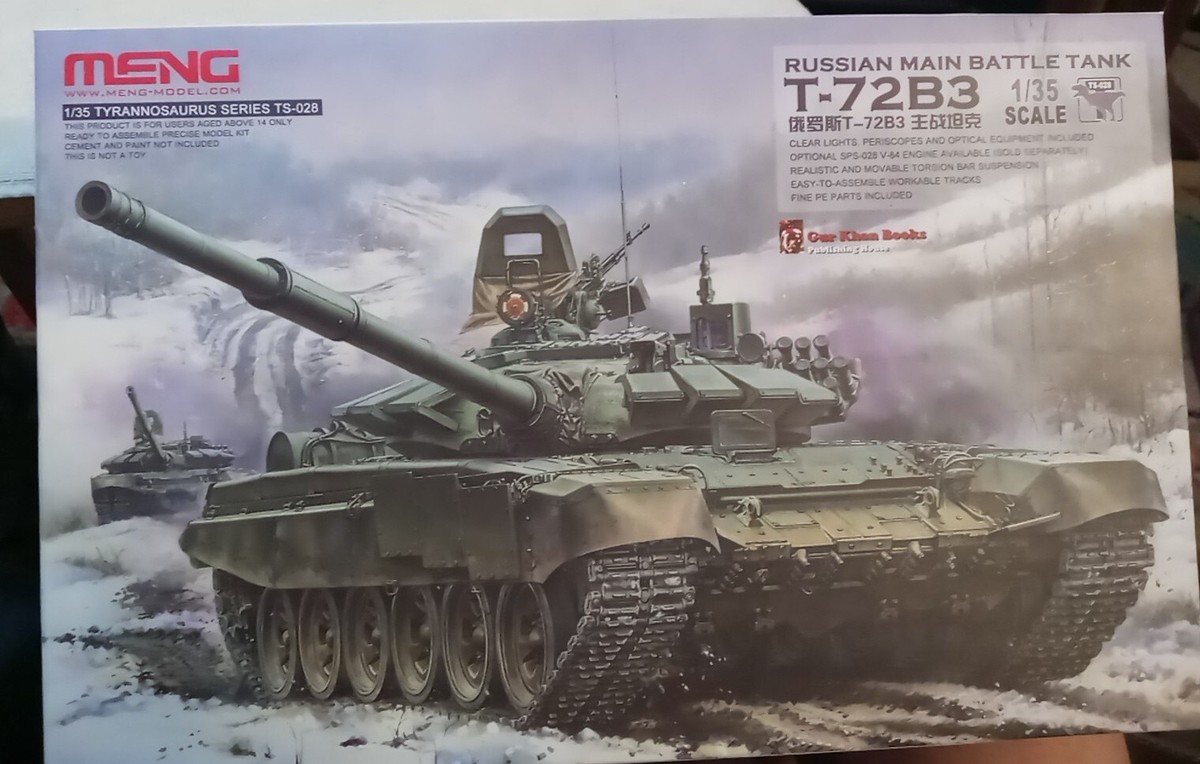 MENG 1/35 T-72B3M & V-84エンジン