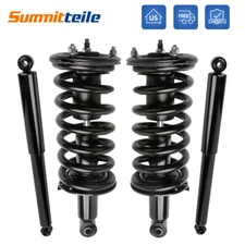 4PCS Front Complete Struts & Rear Shock Absorbers For 2004-2015 Nissan Titan 4WD