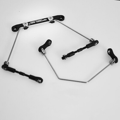 Aluminium Front/Rear Stabilizer Rod Set For Tamiya DT-02 1/10