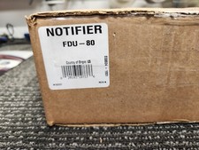 Notifier FDU-80 Remote Annunciator LCD, Brand New, Free Rush Shipping  - Fire Alarm Part