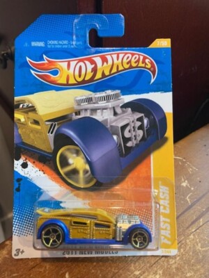 2011 Hot Wheels New Models Fast Cash #7 Gold