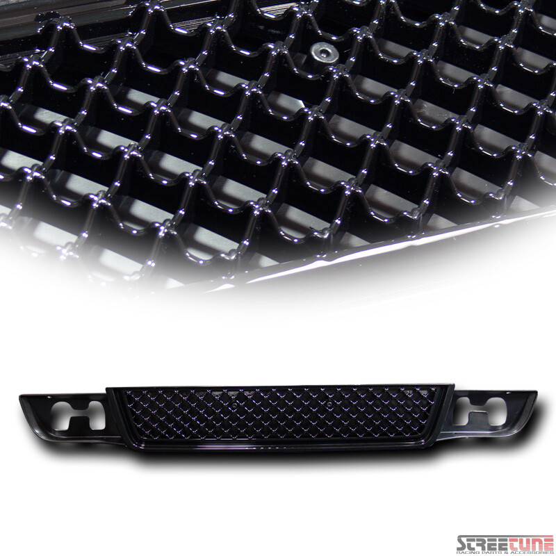 For 07-14 Yukon Denali XL Blk Bentley Mesh Front Lower Grill Grille Replacement