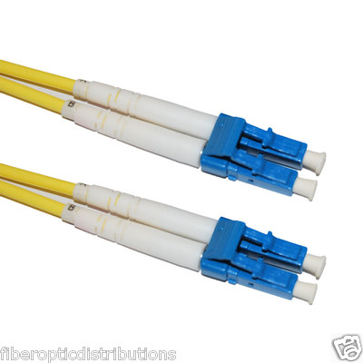 Lot of 10 5M LC-LC Duplex 9/125 Singlemode Fiber Optic Patch cable- 6741