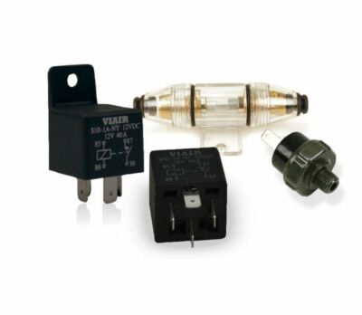 #ad Viair 85 105 PSI Pressure Switch 2 40 AMP Relays amp; Fuse Holder 12V Compressors $24.40