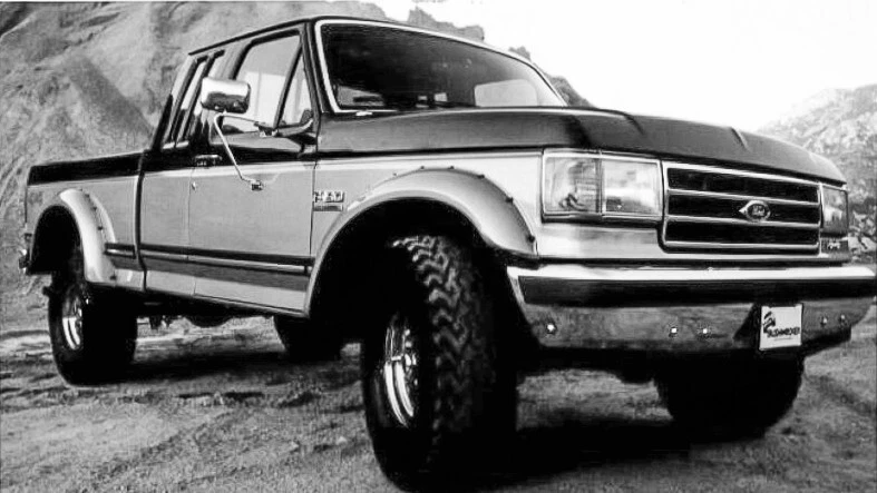 Bushwacker 20018-11 estilo recorte brotes traseros lisos para Ford Bronco F-150 87-91 Foto 2 de 4