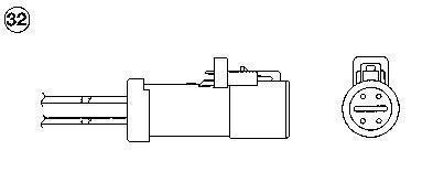New Genuine NTK OZA381-D1 Lambda Sensor FOCUS KA MONDEO TRANSIT 1035595 (1820) - Picture 4 of 4