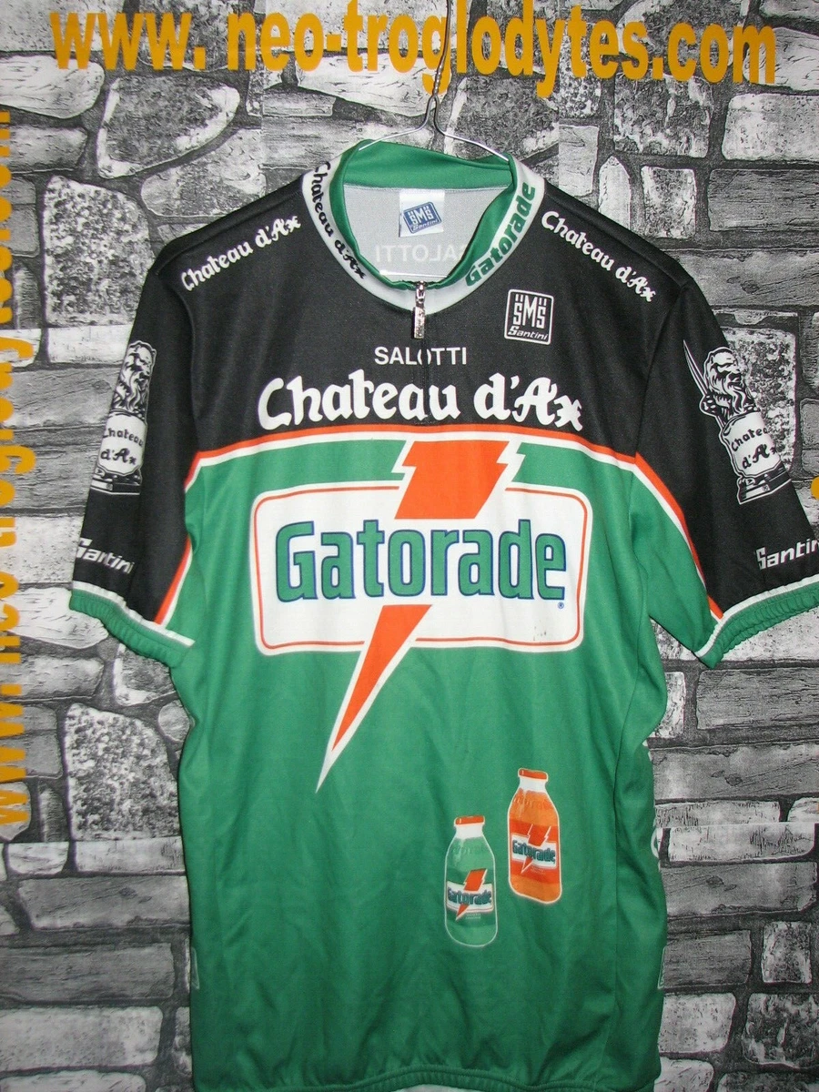 Chateau D'Ax NALINI Cycling Jersey Shirt Maillot Cyclism Made In Italy Vintage 4 | UK