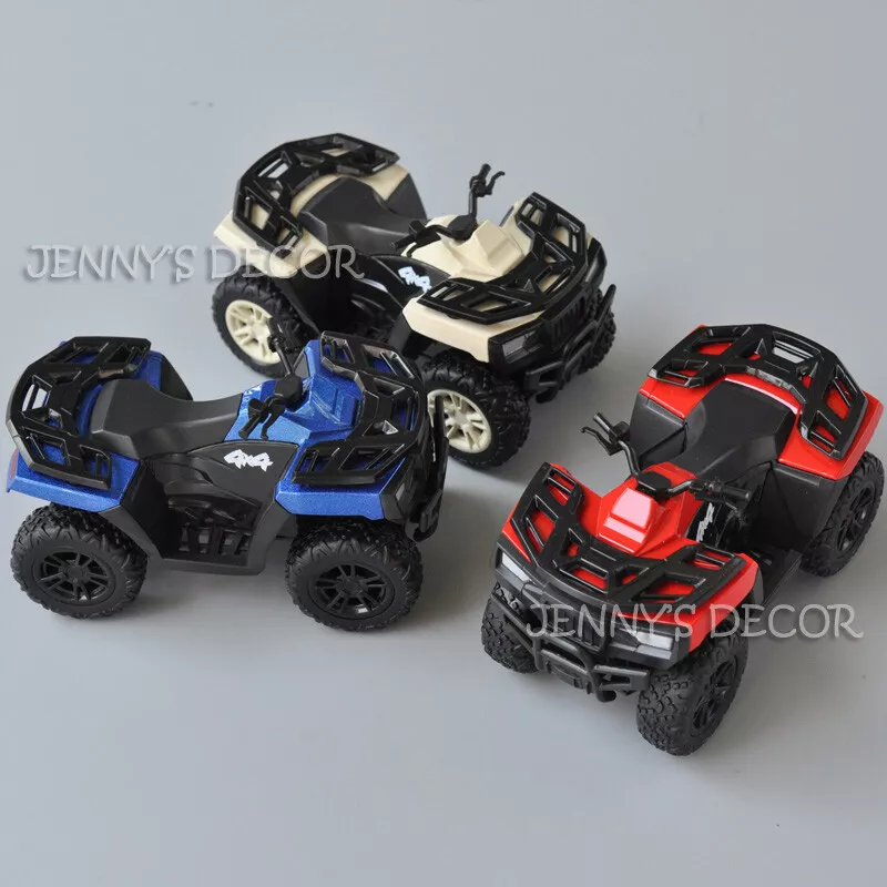 1:24 Scale Diecast Model ATV Toy All Terrain Vehicle Pull Back Miniature  Replica