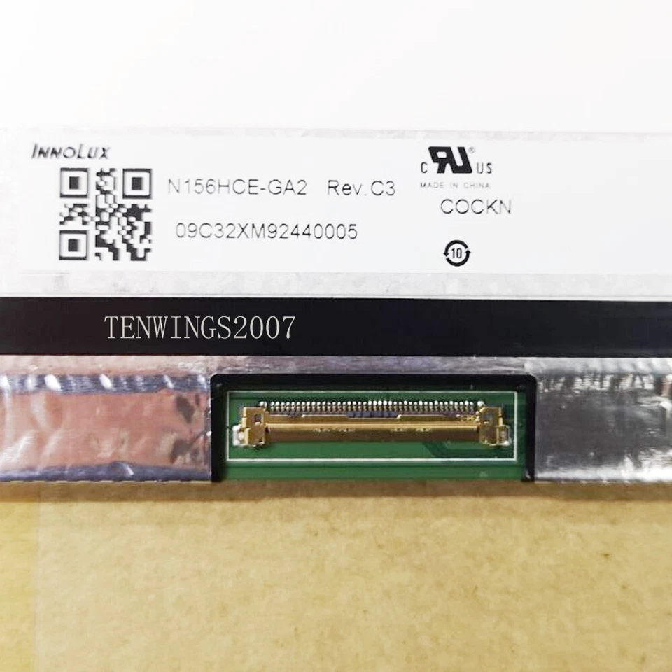 120HZ FHD IPS 15.6" LCD SCREEN EXACT N156HCE-GA2 REV.C3 NON-TOUCH 40PIN - Image 2 of 4