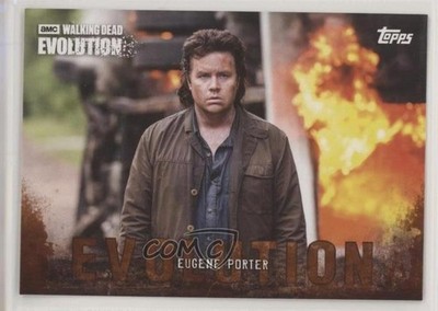 2017 Topps The Walking Dead Evolution Brown Eugene Porter #52 2k3