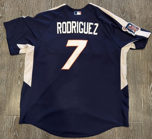 Ivan Rodriguez Detroit Tigers 2005 MLB All Star Game Sewn Jersey Size Men’s XL - Picture 2 of 10