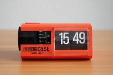 Solari Udine orologio sveglia a cartellini "Cifra 2/s" Gino Valle, 1966 - RARE