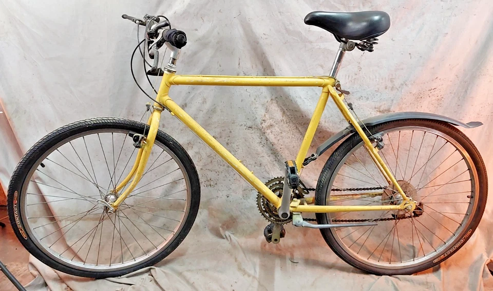 1991 Bridgestone MB-6 MTB Bike 20" Large Hardtail Rigid Chromoly Steel Commuter~ - Image 2 of 4