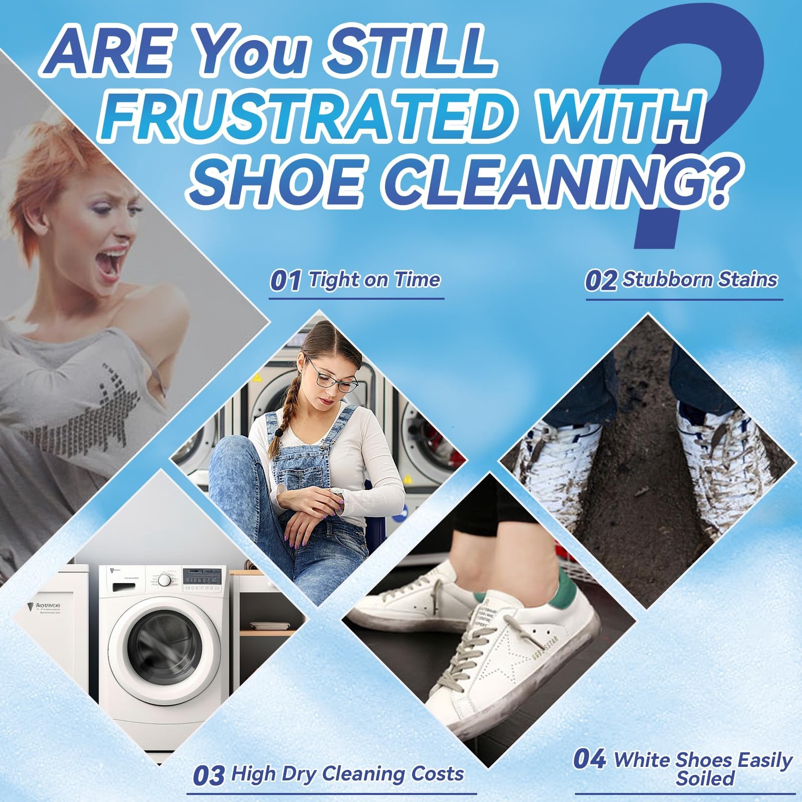 Clennaner Shoe Cleaner M-L Kit Brush Towel Leather Knit - second product detail image