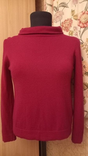 Women Hobbs Sweater Purple Cashmere 36 / S / 44