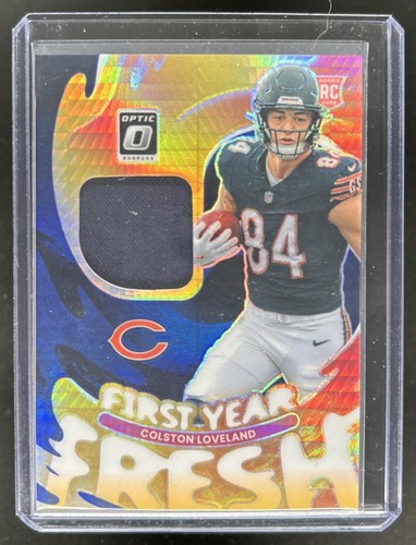 2025 Donruss Optic Colston Loveland Blue Hyper (RAW)