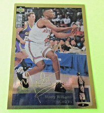 MONTY WILLIAMS  1994-95  RC Collector's Choice Gold Foil   Gold Script  #246