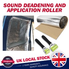 200cmx100cm 10mm Car Interior Heat & Sound Liner Under Carpet With Roller UK