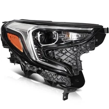 For 2018-2021 GMC Terrain Headlights Assembly RH Side Replace Black Housing