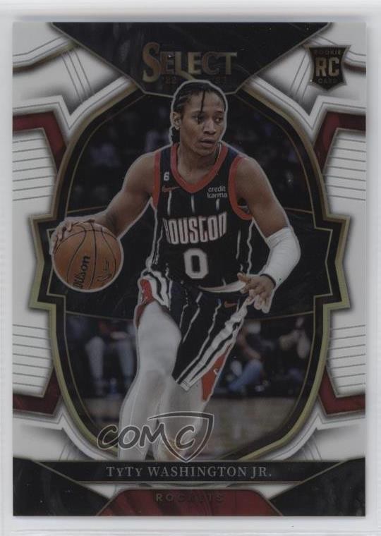 2022-23 Panini Select Concourse White Prizm 134/149 TyTy Washington Jr #70 11es