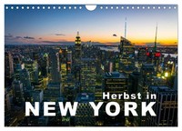 "Calendar 2027 · US Version · Autumn In New York (Wall Calendar 2027 12\" × 8\" Lan"