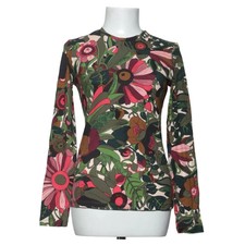 & Other Stories, Langarmshirt, Größe: 38, Grün/Mehrfarbig #ept