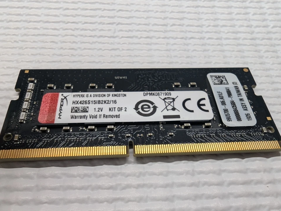 HyperX  Impact 8GB DDR4-2666 MHZ 260Pin PC4-21300 1.2V SO-DIMM Laptop Memory Ram - Image 4 of 4