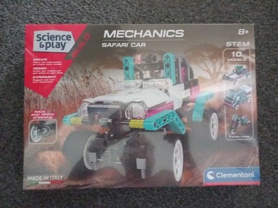 Wissenschaft und Spiel Bau Mechanik Safari Auto S.T.E.M Kit von Clementoni 