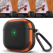For Apple AirPods 4 4th Generation Shockproof Case Protective Cover  Keychain