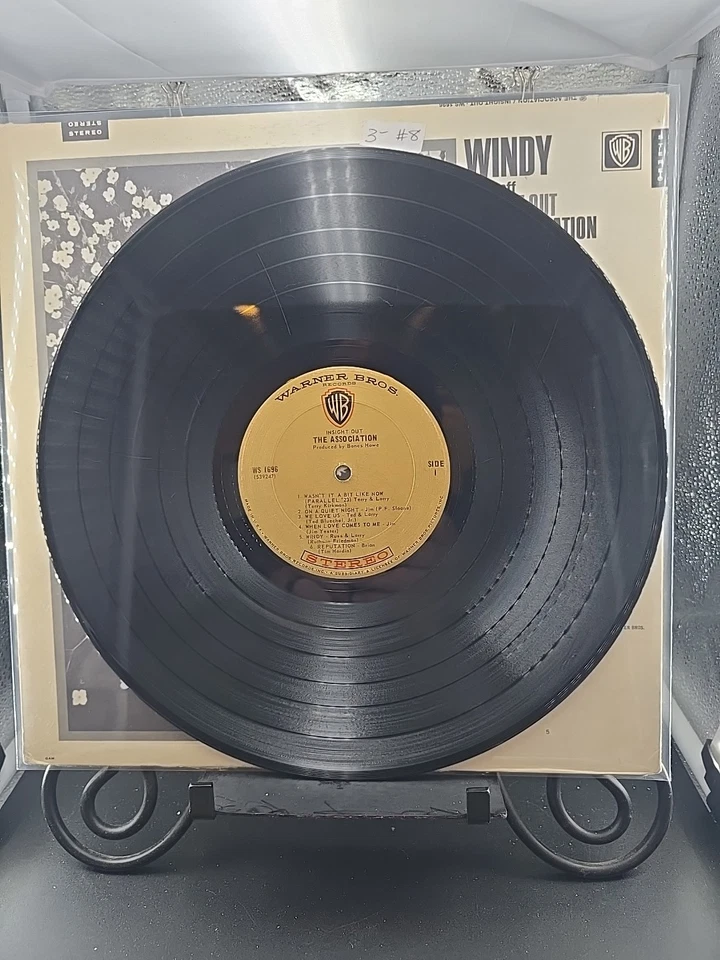 THE ASSOCIATION LP INSIGHT OUT 1967 Warner WS 1696 ORIGINAL GAM 5 PRESS G+/VG+ - Image 4 of 4
