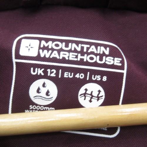 Mountain Warehouse Mantel Größe 12 Lila Polyestermischung Damen Outdoor Preloved - Bild 2 von 24