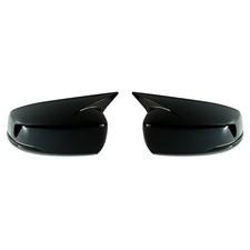Glossy Pure Black Side Mirror Ox Horn Cover Trim For 2014-2020 Acura Rlx Sedan Glossy Pure Black Side Mirror Ox Horn Cover Trim For 2014-2020 Acura Rlx Sedan