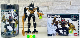 Bionicle  Piraka Set of 6: 8900, 8901, 8902, 8903, 8904, 8905 Canisters & Manual