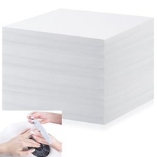 400 Sheets Nail Dust Collector Filter Paper Disposable Nail Dust Suction White