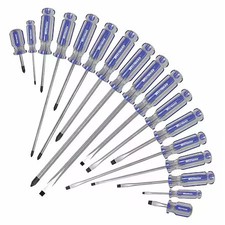 Westward 401l76 Magnetizedtipscrewdriverset Sae 17pcs Westward 401l76 Magnetizedtipscrewdriverset Sae 17pcs