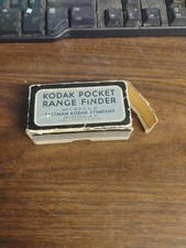 VINTAGE 1939 Eastman Pocket Range Finder Patent Pending Black Bakelite Untested