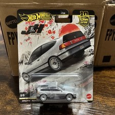 2026 HOT WHEELS PREMIUM CAR CULTURE JAPAN HISTORICS 5 '88 HONDA CRX, FAST SHIP 