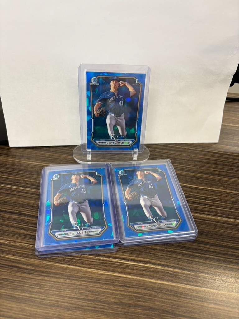 2026 Bowman #BCP-11 David Shields Sapphire (1 card)