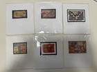 Lot of 6 Signed Argentine Mixed Media Art Prints | 2004–2005 Originals