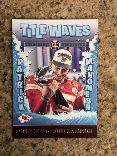 Patrick Mahomes II 2025 Panini Icon Collection - Title Waves SP #TW-6