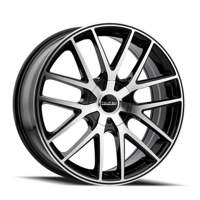 Touren Wheels 3260 TR60 17x7.5 +42 Gloss Black Machined 5x100 5x114.3 (QTY 1)