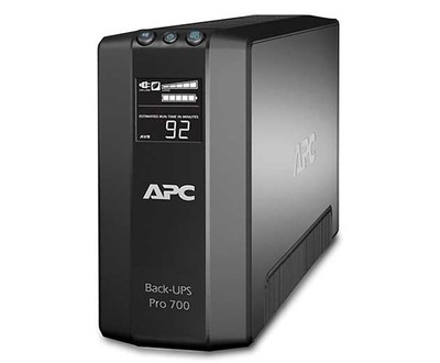 APC Back-UPS RS 700 VA Tower UPS -700VA/450W -3 Minute Full Load -3 x NEMA 5-15R