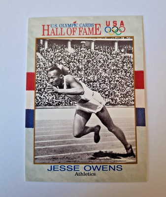 Impel US Olympic Hall Of Fame - Jesse Owens #1 - Trading Card - Olympia