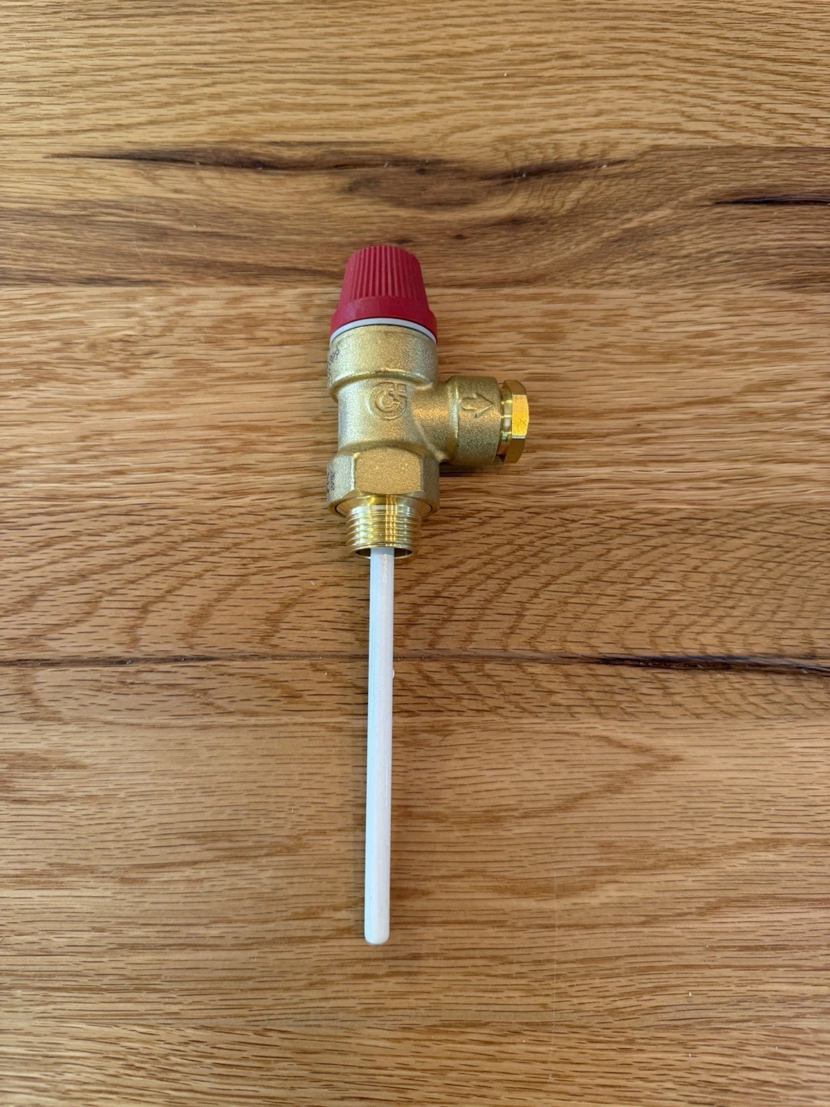 Altecnic Caleffi 309400 CST 1/2" Pressure & Temperature Relief Valve 90°C 10 bar