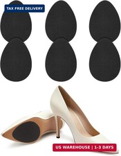 6Pcs Non Slip Shoe Pads, Rubber Self Adhesive Anti Slip Grips for High Heels and