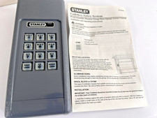 Vintage Stanley 370-3120 Codekey Entry System Wireless Garage Door Keypad Opener
